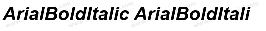 ArialBoldItalic ArialBoldItalic字体转换